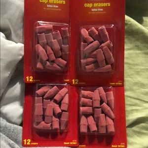 🤑Staples Cap Erasers